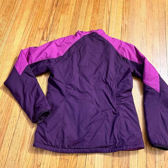 Eddie Bauer Coat Womens Small First Ascent Primaloft Purple Insulated Jacket - Picture 3 of 9